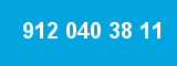 912 040 38 11